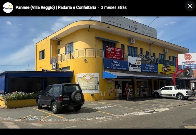 Fachada real da unidade Paniere Villa Reggio